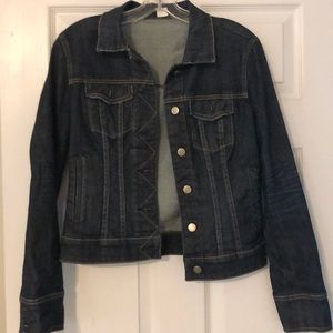 JCrew blue jean jacket